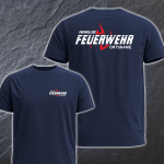 Freiwillige Feuerwehr T-Shirt FW2510 beidseitig Wunschstadt - Wunschname