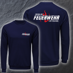 Feuerwehr Sweatshirt FW2510 Druck doppelseitig mehrfarbig
