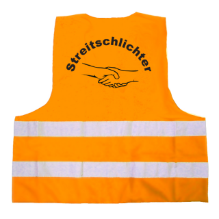 Streitschlichter Weste Orange #2