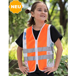 Kinder Motiv Weste Warnschutzweste Dinosaurier CO²...