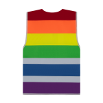 Regenbogen Rainbow Warnweste nationenweste Pride