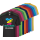 T-Shirt Herren farbig, Fruit of the Loom Basic mit EINER Druckposition CMYK