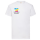 T-Shirt Herren weiß, Fruit of the Loom Basic mit ZWEI Druckpositionen CMYK (Vorne & Hinten)
