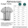T-Shirt Herren farbig, Fruit of the Loom Basic mit ZWEI Druckpositionen CMYK (Vorne & Hinten)
