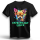 T-Shirt Herren farbig, Fruit of the Loom Basic mit ZWEI Druckpositionen CMYK (Vorne & Hinten)