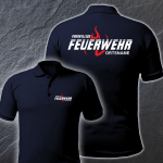 Freiwillige Feuerwehr Poloshirt FW2510 Druck doppelseitig...