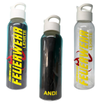 Feuerwehr 2510 Trinkflasche transparent 500ml  inkl....