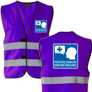 Psychologische Erstbetreuung Weste Funktionsweste M-5XL