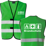 Brandschutz-Warnweste mit Piktogramm – M bis 7XL