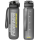 Feuerwehr Trinkflasche 9120 farbig 1000ml  inkl. Wunschnamen anthrazit Jugend