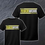 Feuerwehr T-Shirt FW2200 beidseitig Wunschstadt - Wunschname