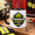 Personalisierte Feuerwehr Tasse TTH mit Stadt und Namen