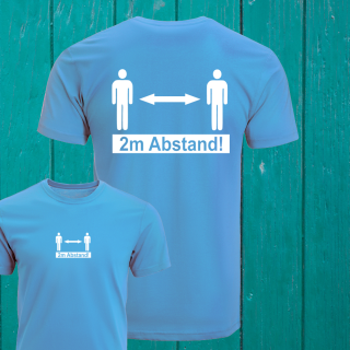 T-Shirt hl-blau