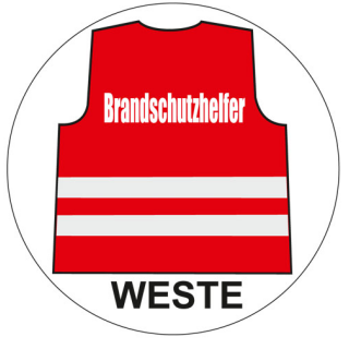 Brandschutzhelfer-rot