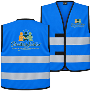 Streitschlichter / weste  blau