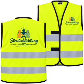 Streitschlichtung / weste gelb